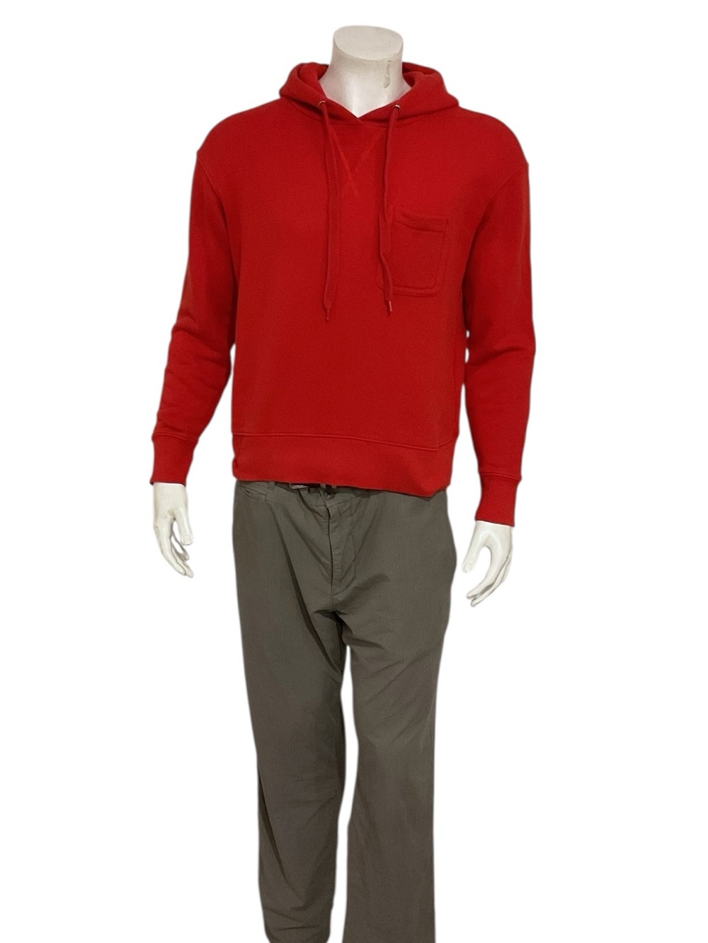 Alex Crane Mill Men’s Red Hoodie